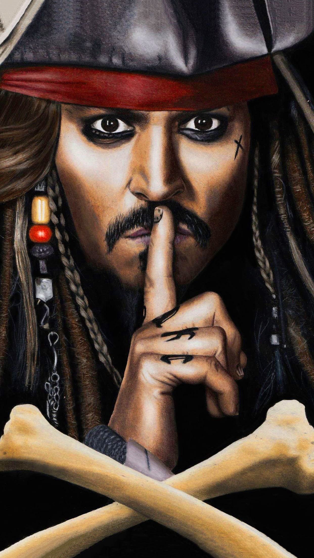 Jack Sparrow Mobile Wallpapers  Wallpaper Cave