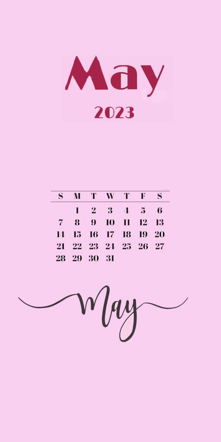 May 2023 Calendar Wallpapers Tubewp