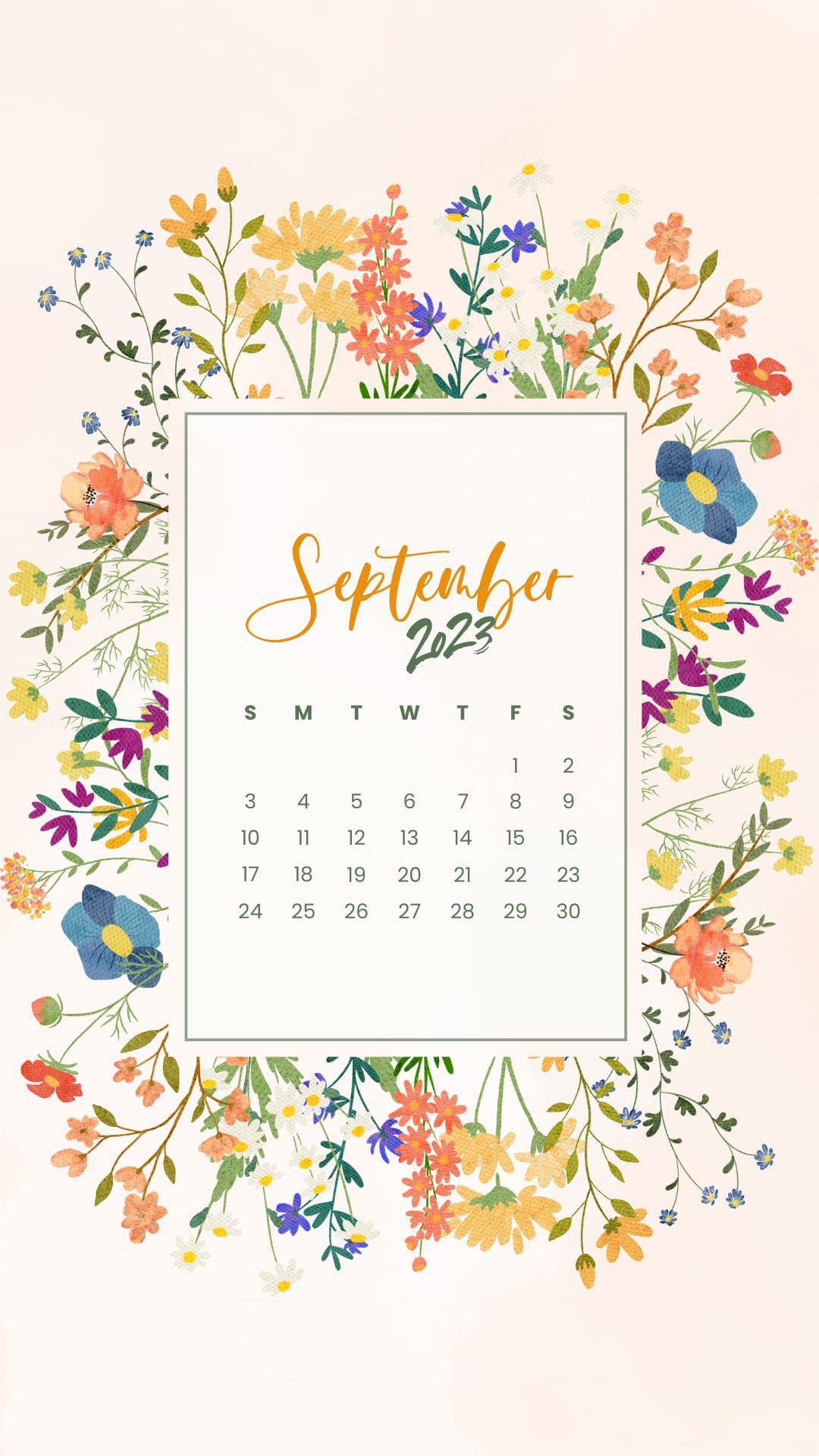 2023 September Calendar Wallpapers