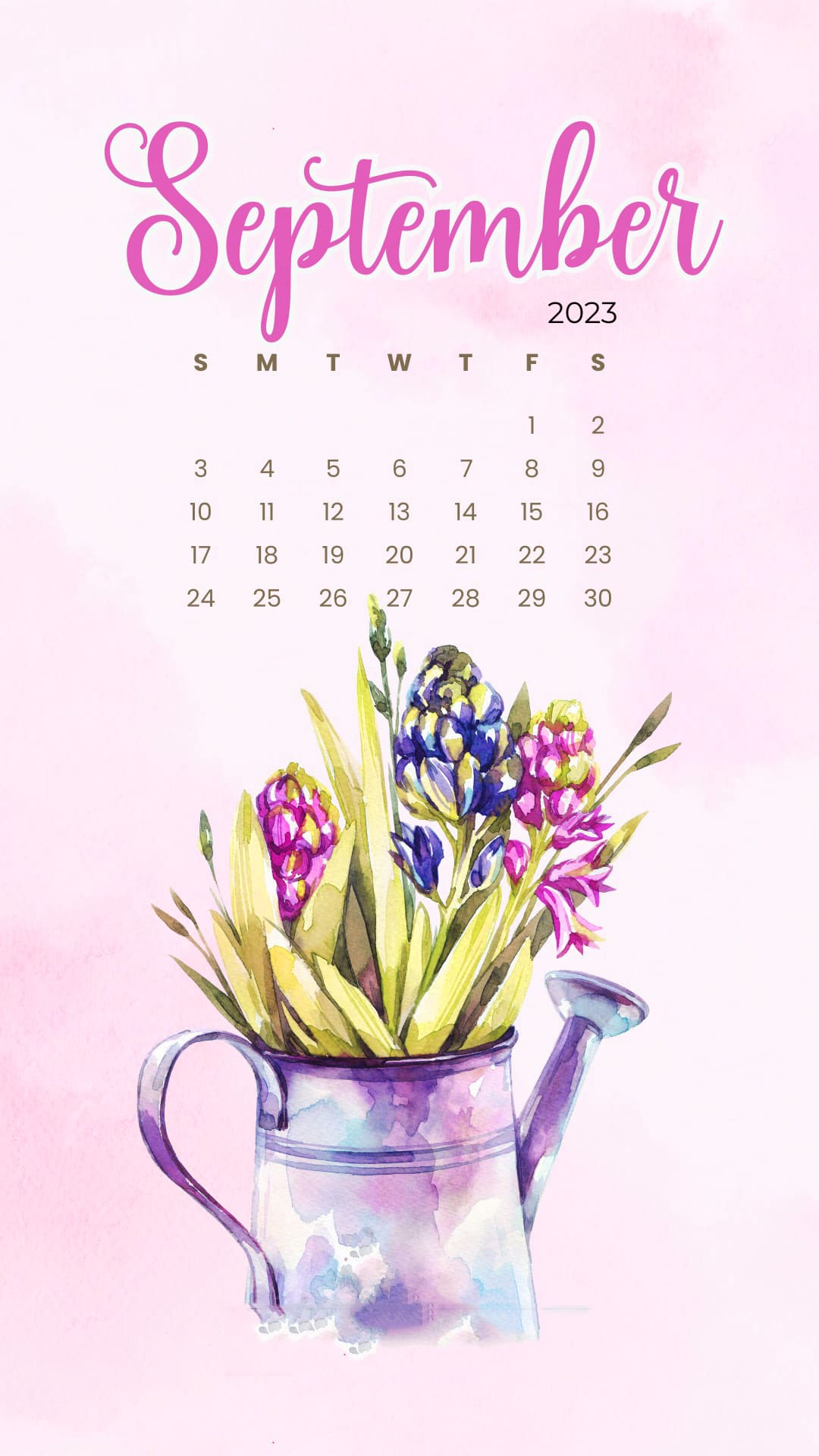 September 2023 Calendar Wallpapers