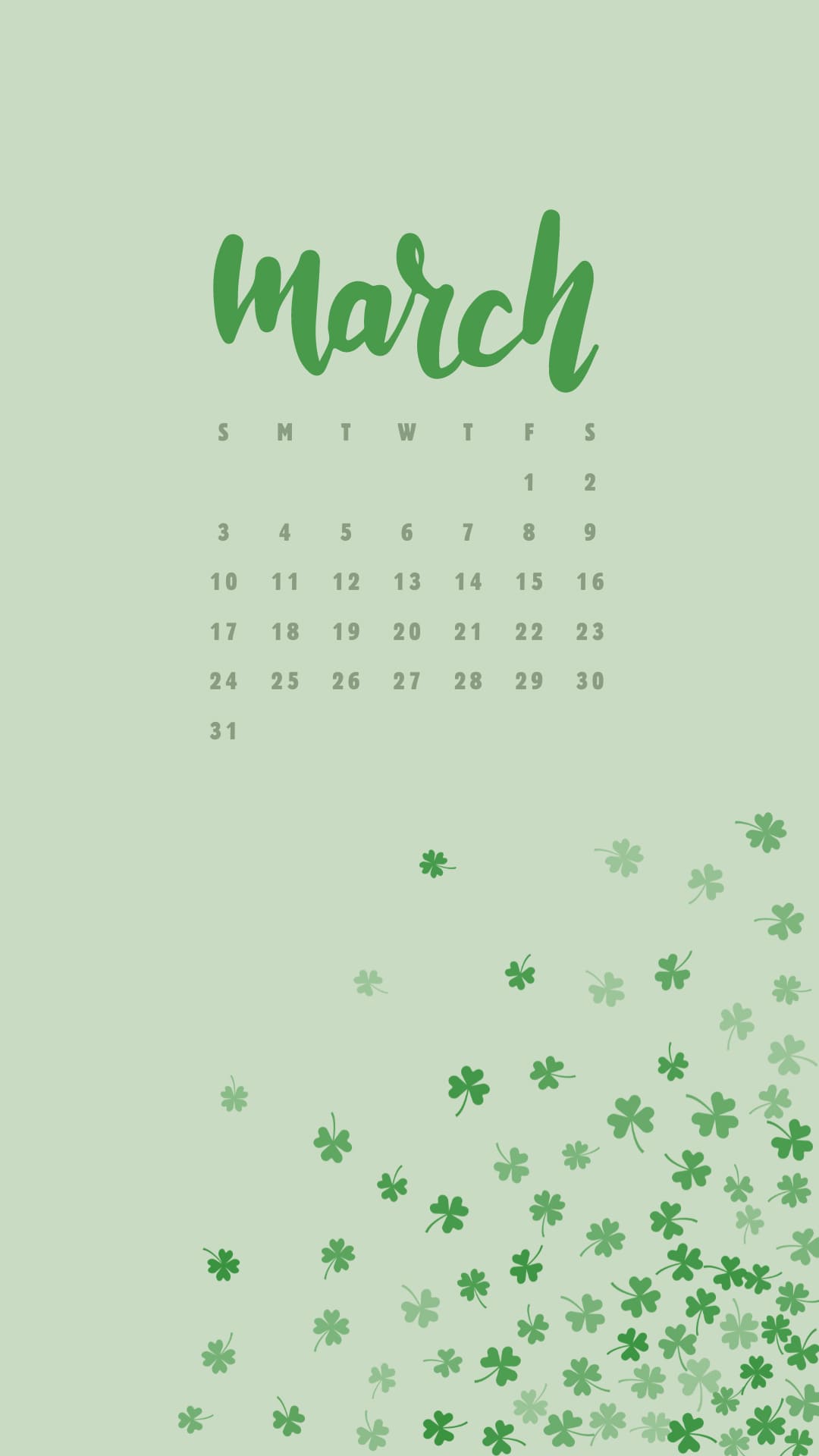 March 2024 Calendar Wallpapers