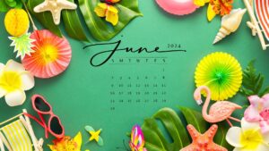 June 2024 Calendar Wallpapers