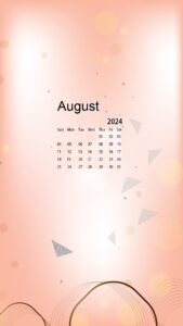 2024 August Calendar Wallpapers