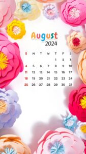 August 2024 Calendar Wallpapers