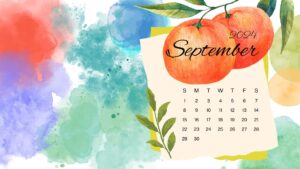 2024 September Calendar Wallpapers