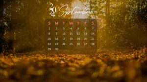 2024 September Calendar Wallpapers