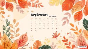 2024 September Calendar Wallpapers