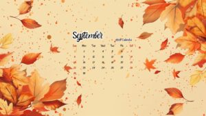 2024 September Calendar Wallpapers