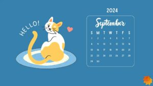 September 2024 Calendar Wallpapers