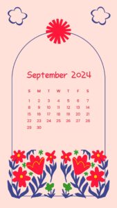 September 2024 Calendar Wallpapers