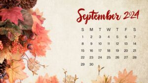 September 2024 Calendar Wallpapers