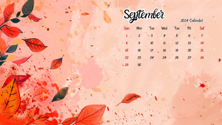 September 2024 Wallpaper - TubeWP