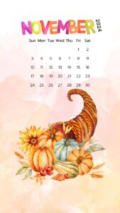 November 2024 Calendar Wallpapers