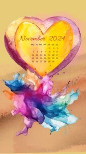 November 2024 Calendar Wallpapers