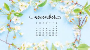 November 2024 Calendar Wallpapers