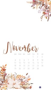 November 2024 Calendar Wallpapers