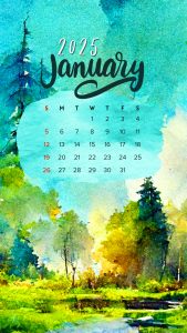 January 2025 Wallpapers