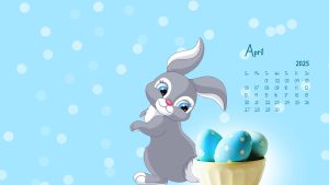 April 2025 Calendar Wallpapers